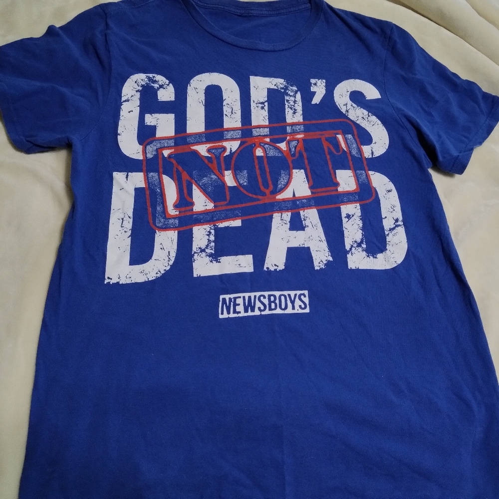 NEWSBOYS Tshirt, M, Gods Not Dead